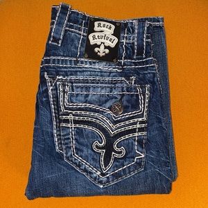 Rock Revival Men’s Dark Wash Jeans